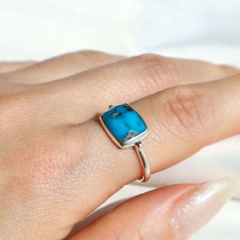 Turquoise Ring #16 | AYA KIYOSHIMA JEWELRY
