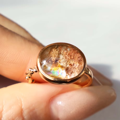 Garden Quartz Ring #16