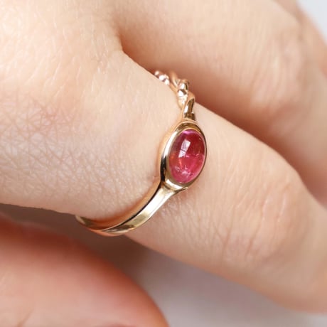 Pink Tourmaline Ring