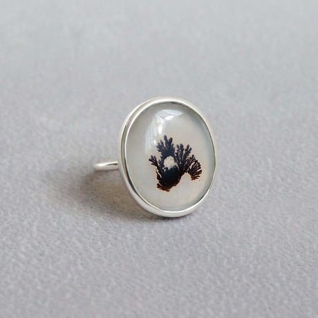 Dendritic Agate  Ring