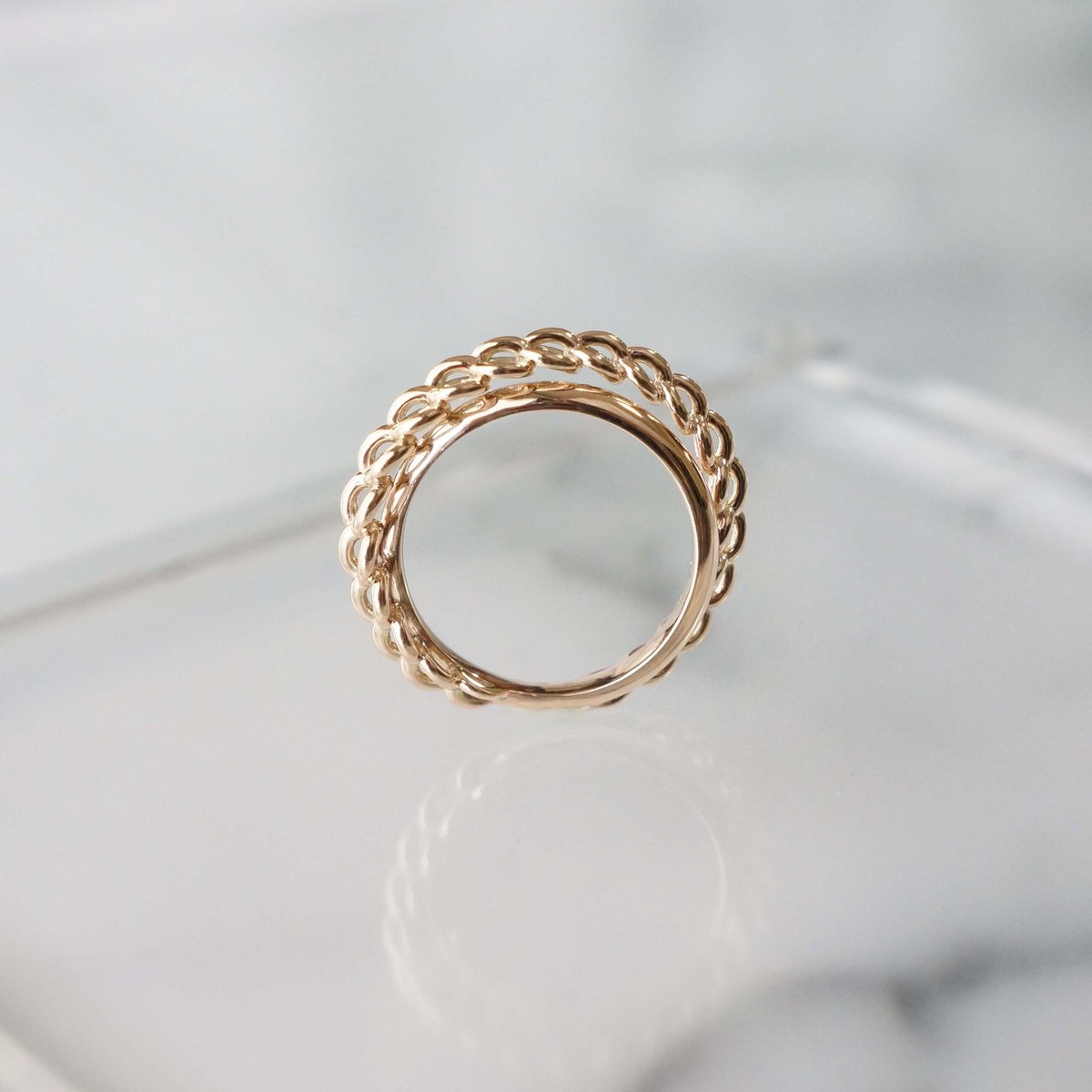 Fuga Ring / k10 | AYA KIYOSHIMA JEWELRY
