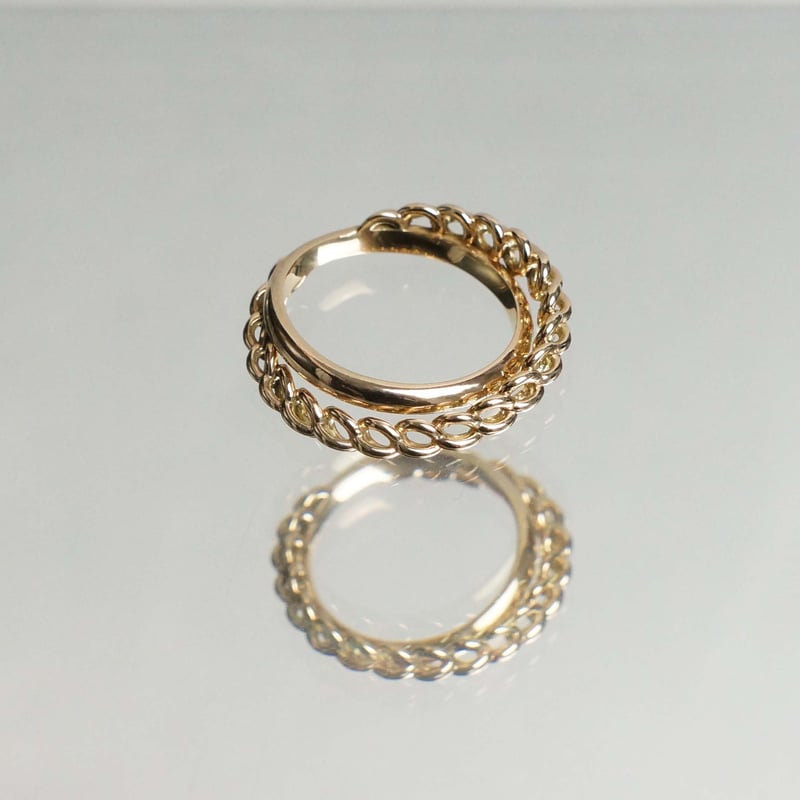 aya kiyoshima jewelry リング K10 Fuga Ring / k10 | AYA KIYOSHIMA JEWELRY