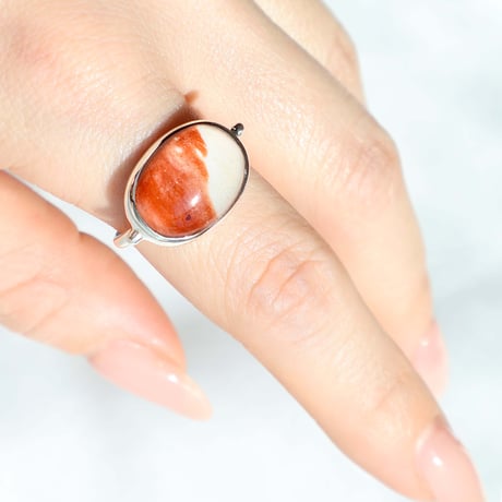 Jasper × Quartz Ring