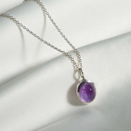 Amethyst Necklace top