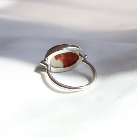 Jasper × Quartz Ring