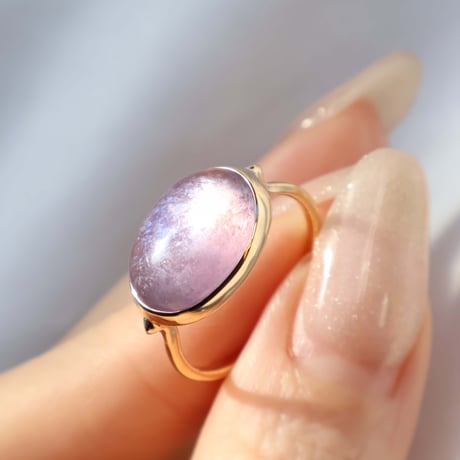 Purple Mica Ring