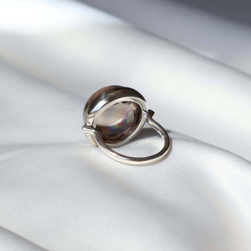 Iris Smoky Quartz﻿ Ring #13 | AYA KIYOSHIMA JEW