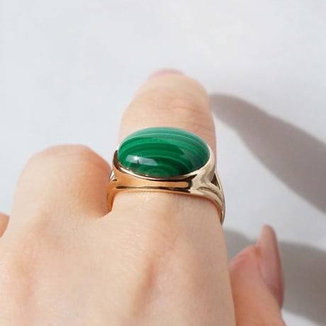 Malachite Ring #14