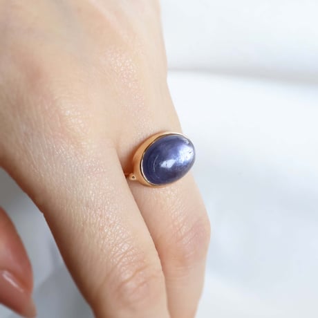 Blue Mica Ring