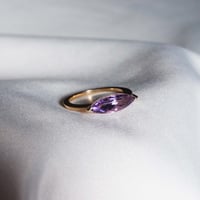 Marquise Ring Amethyst / k10