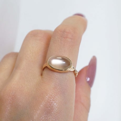 Sunset Moonstone  Ring