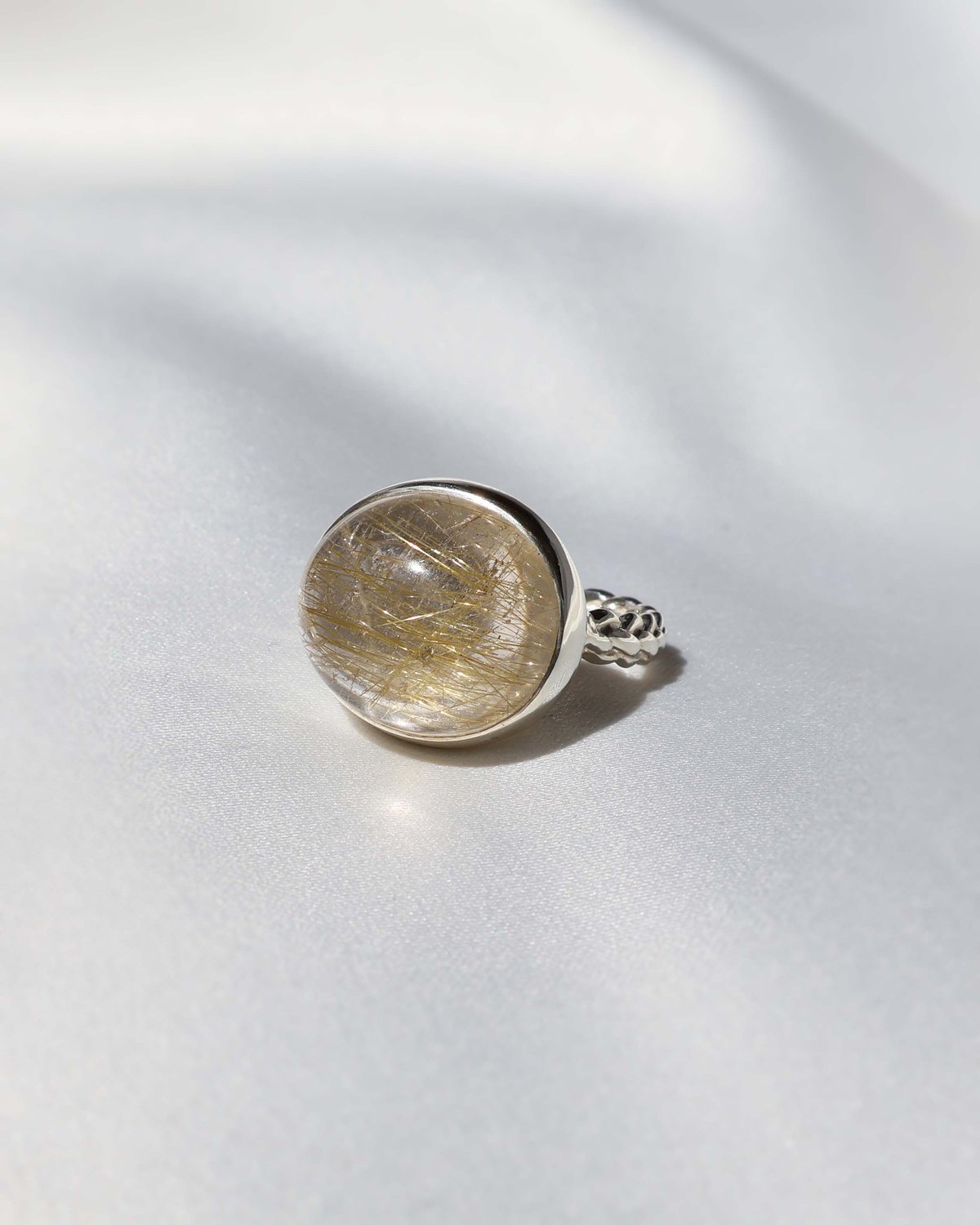 AYA KIYOSHIMA ルチルクォーツ リング #15 Rutilatedquartz Ring | AYA KIYOSHIMA JEWELRY