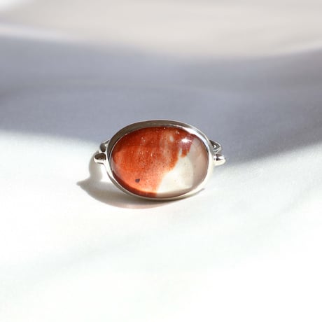 Jasper × Quartz Ring