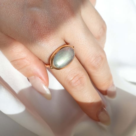 Labradorite Ring #13