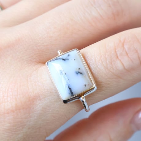 Picture Agate Ring #16