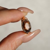 Brown rutilatedquartz  Ring