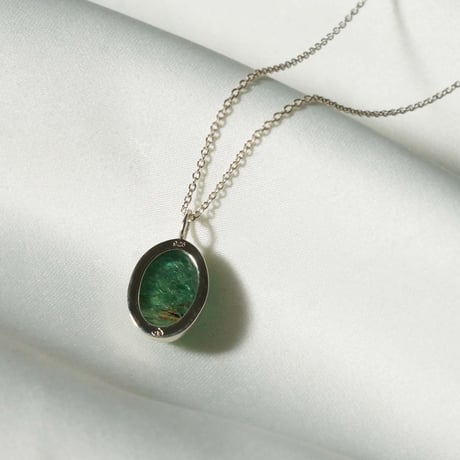 Green Kyanite Necklace top