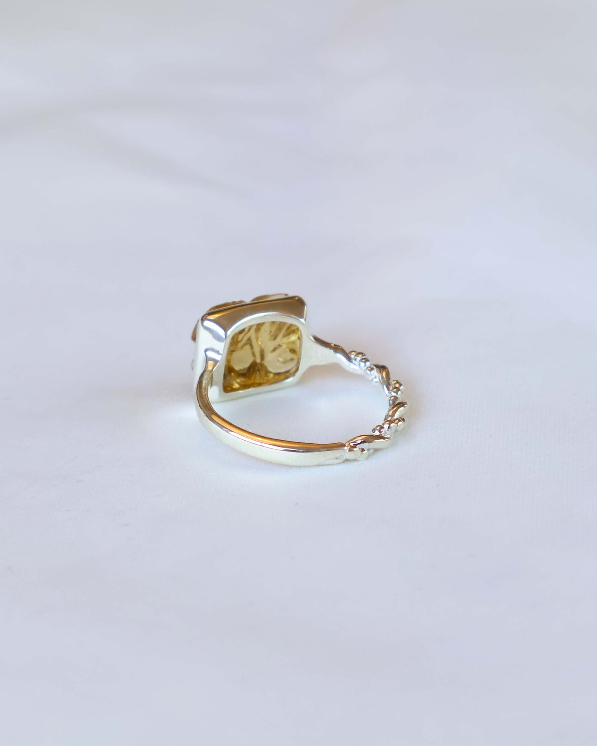 しとりん☆ Carving Citrine Ring | AYA KIYOSHIMA JEWELRY