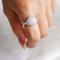 Lavender Jadeite Ring