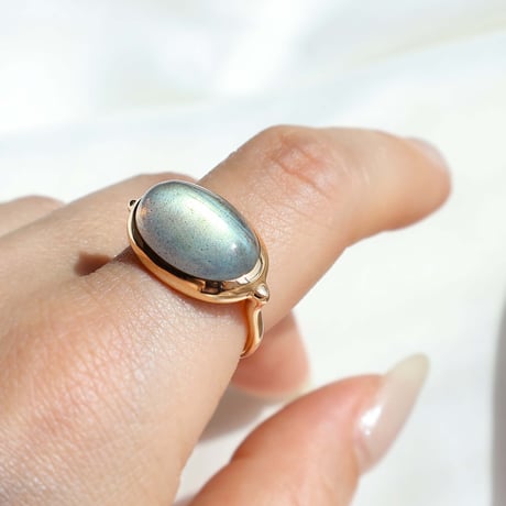 Labradorite Ring #13