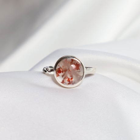 Limonite Rutile in Quartz Ring #13