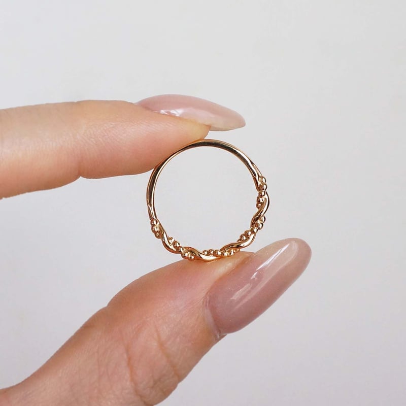 Twist Ring / k10 | AYA KIYOSHIMA JEWELRY