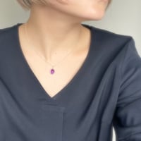 Amethyst Necklace top