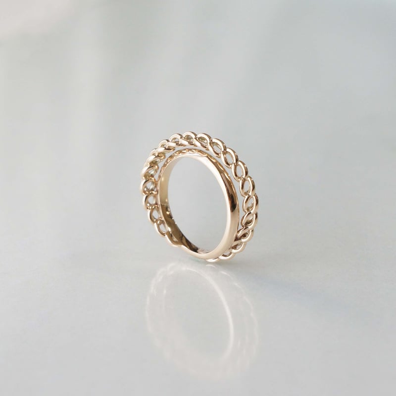 Fuga Ring / k10 | AYA KIYOSHIMA JEWELRY
