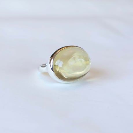 Lemon Quartz Ring
