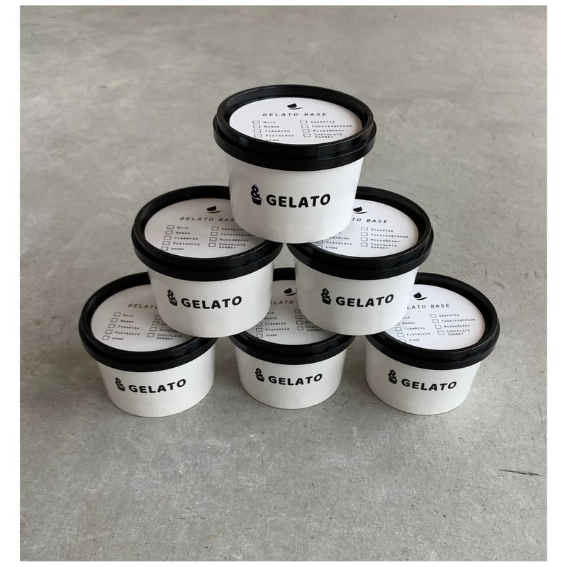 &GELATO】大切な人に贈るジェラートギフトBOX(ジェラート6個