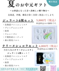 御中元ギフトテリーヌセット　テリーヌショコラとジェラート４種