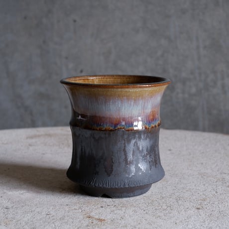 陶器鉢　atelier soel ブルー 陶 atelier Soel