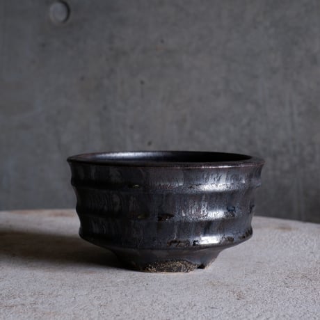 【OUTLET】Φ13.5(in11.6)×h7.5㎝  燻pot  H537