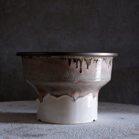 atelier Soel チタンブロンズPOT 大鉢 (C)