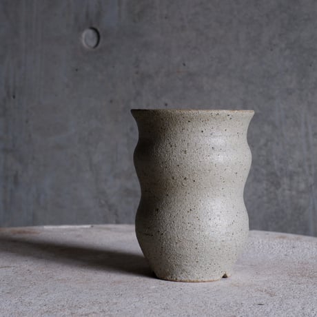 Φ9.2×h12.5㎝ ash gray pot  H467