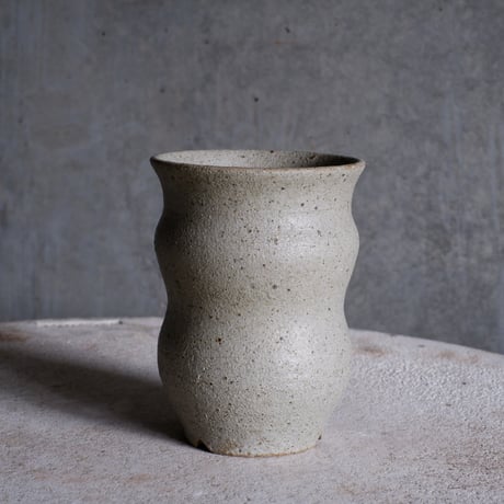 Φ9.2×h12.5㎝ ash gray pot  H467