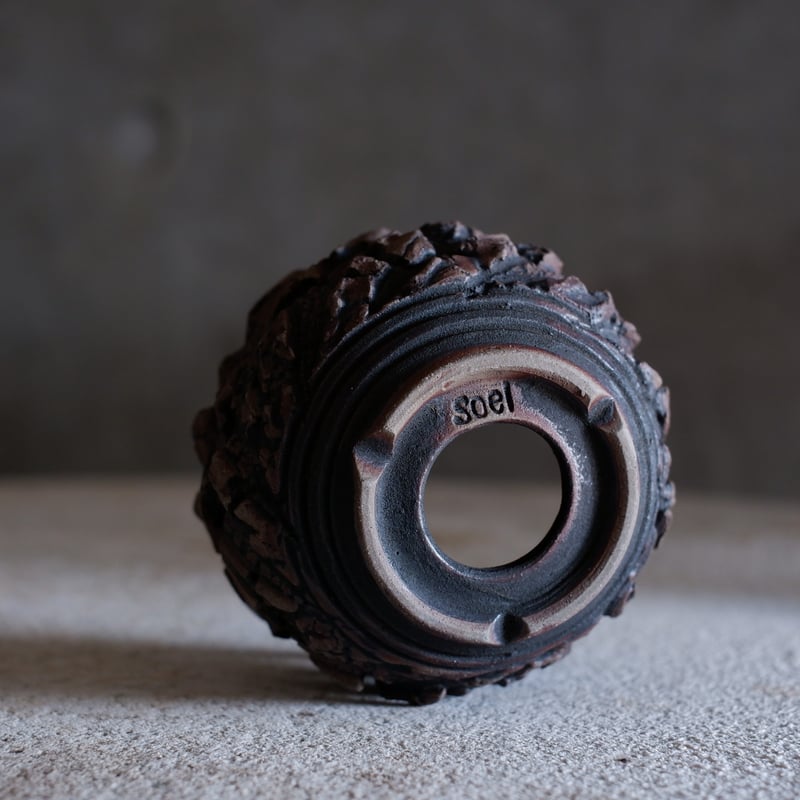 atelier  Soel 作家鉢　新品未使用 Φ7.5×h7㎝ TINY POT G667 | 陶 atelier Soel