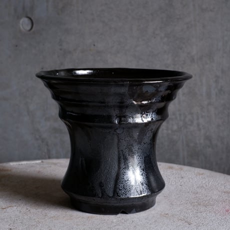 Φ18.8×h16.3㎝  油滴pot  H472