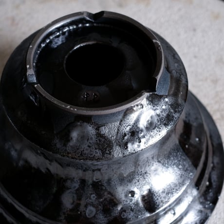 Φ25.2×h14.7㎝  油滴pot  H468