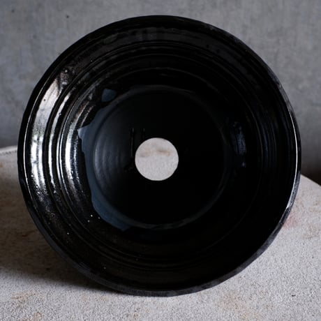 Φ25.2×h14.7㎝  油滴pot  H468