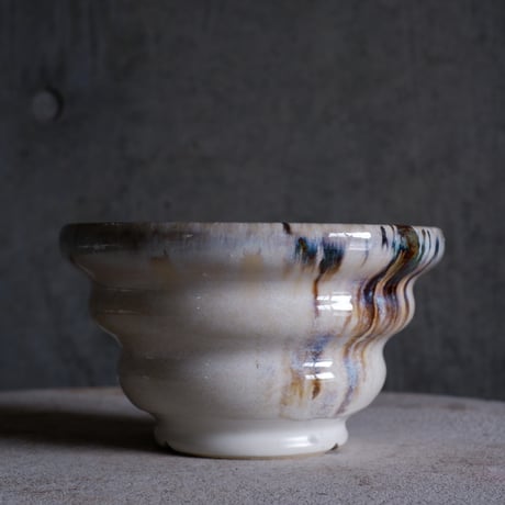Φ18.5×h11㎝  鉄流彩pot  H545