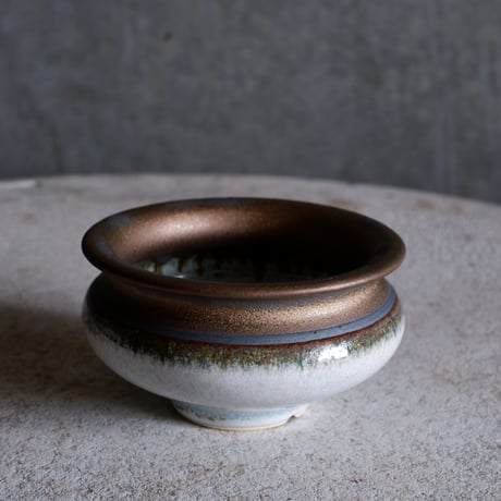 Φ10.2(in7.5)×h5.7㎝ titan bronze pot  H455
