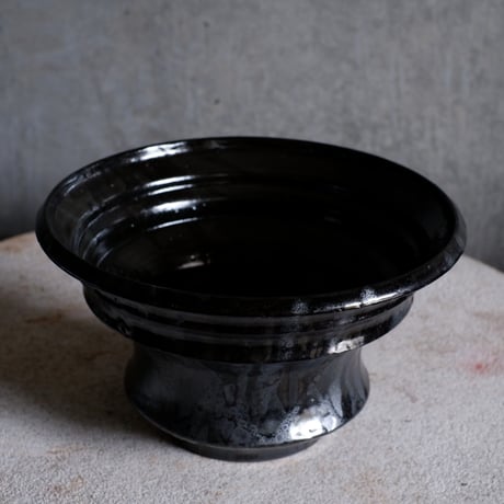 Φ25.2×h14.7㎝  油滴pot  H468