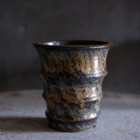 atelier Soel チタンブロンズPOT 大鉢 (B) CATEGORY PLANTPOT | 陶 atelier Soel