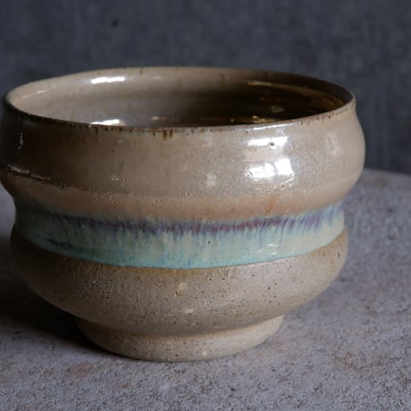 Φ11.2×h8㎝  luster pot  H457