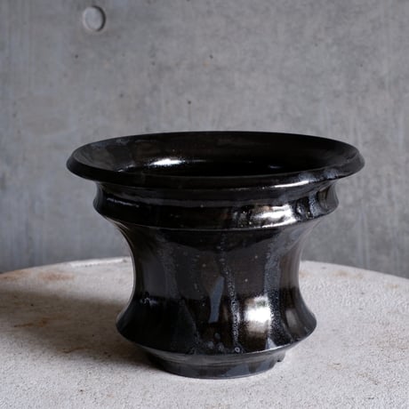 Φ20.5×h15㎝  油滴pot  H471