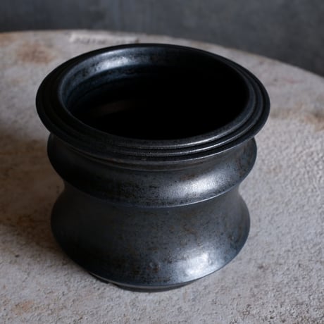 Φ11(in8.4)×h9.7㎝ black pot  H526