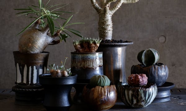 atelier Soel チタンブロンズPOT 大鉢 (B)