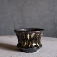 Φ8.8×h6.2㎝  鉄釉彩pot  H505