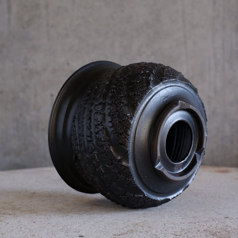 Φ13×h10.3㎝ spin pot〔black〕 G944 | 陶 atelier